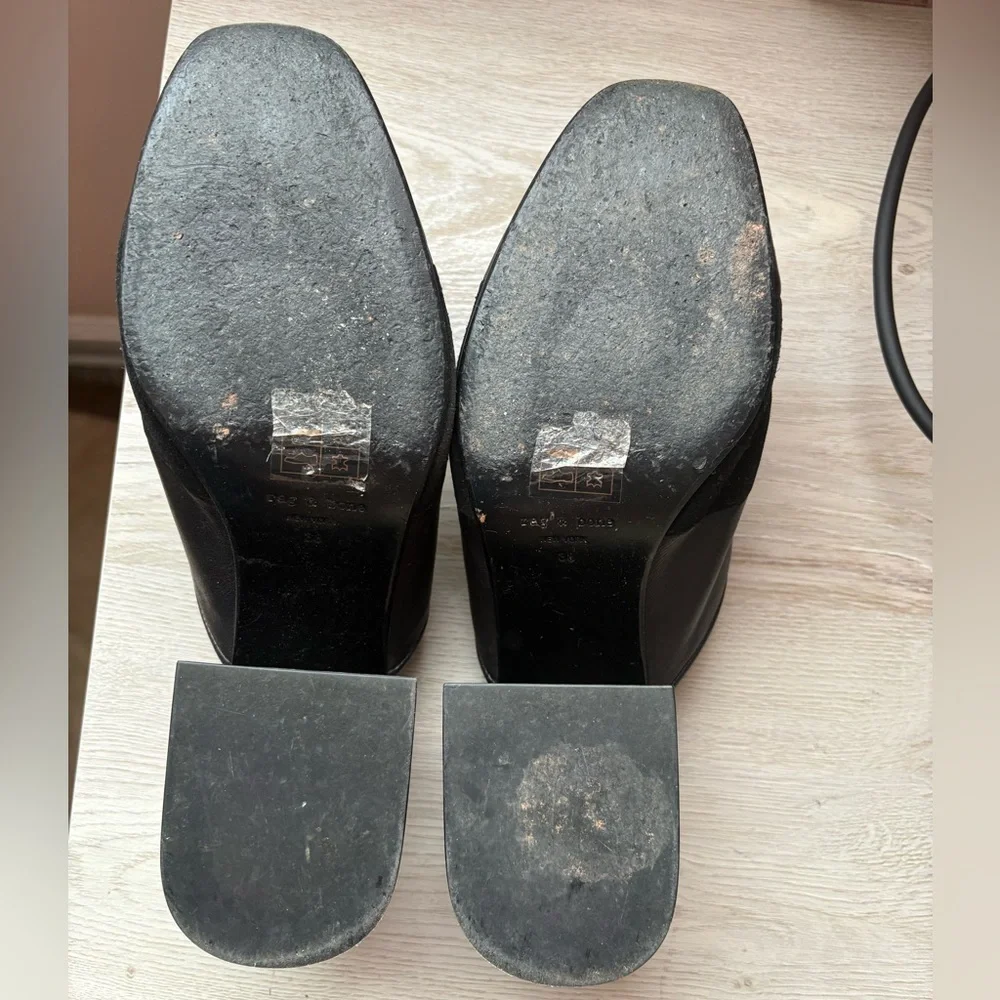 Rag & Bone clogs with block heel Size 8 - Picture 4 of 5